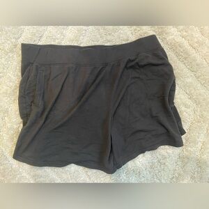 Black lounge shorts